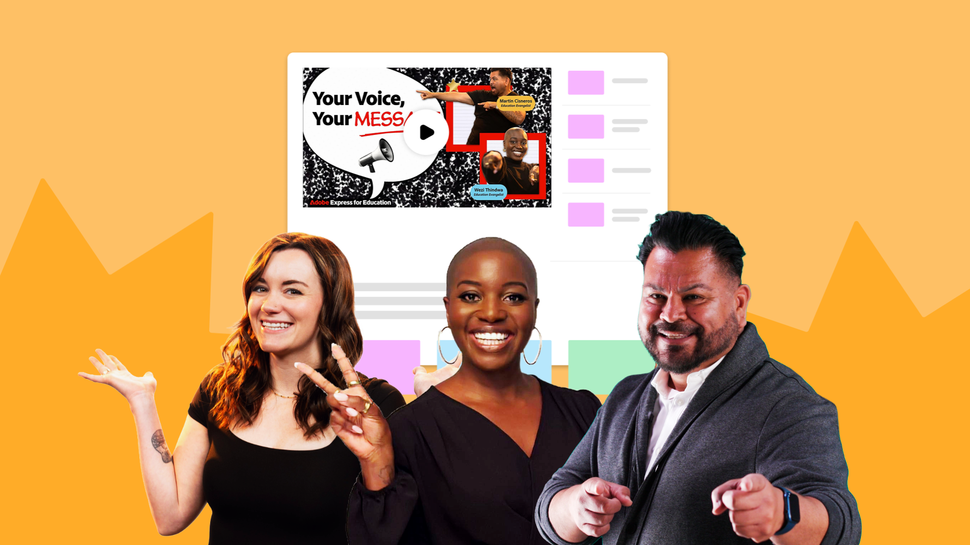 Join our weekly livestreams